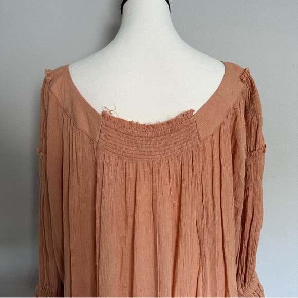 *FREE PEOPLE* Peach See Ya There - Picture 6 of 8